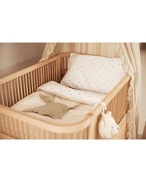 Jollein Doudou Coniglietto - Verde Oliva - 40x40 cm - 100% Cotone Doudou