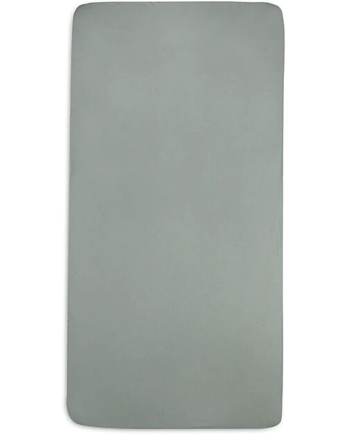 Jollein Lenzuolo con Angoli - 70x140cm/75x150cm - Per Lettino - Jersey - Verde Accappatoi e Asciugamani