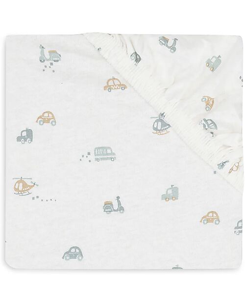 Jollein Lenzuolo con Angoli - Jersey - 70/75x140/150cm - On The Go Lenzuola e Federe