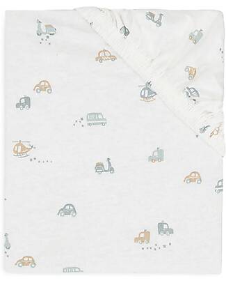 Jollein Lenzuolo con Angoli per Culla - 40/50x80/90cm - Jersey - On The Go Lenzuola e Federe