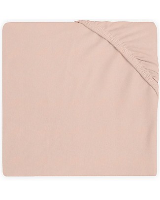 Jollein Lenzuolo con Angoli per Culla - Rosa Pallido - 40x80 cm Lenzuola