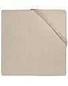 Jollein Lenzuolo con Angoli per Culla - Torrone - 60x120 cm - Jersey di Cotone Biancheria Culla