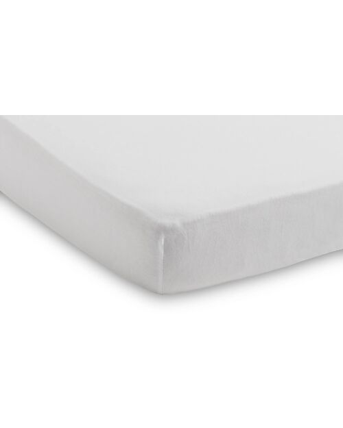 Jollein Lenzuolo con Angoli - Per Lettino - 70x140/75x150cm - Bianco Lenzuola e Federe