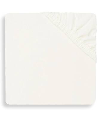 Jollein Lenzuolo con Angoli 60x120cm - 100% Cotone Jersey - Bianco