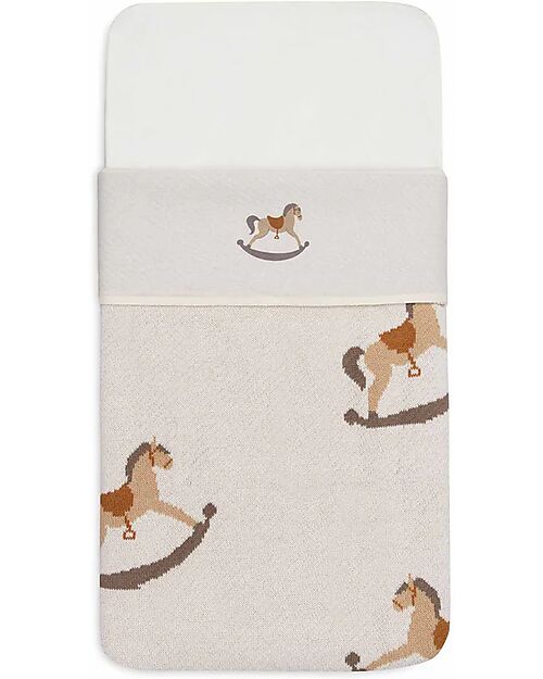 Jollein Lenzuolo per Culla - 100% Cotone - Nostalgic Ride - 75x100cm Lenzuola e Federe