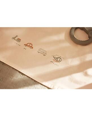 Jollein Lenzuolo per Culla - 100% Cotone - On The Go - 75x100 cm Biancheria Culla