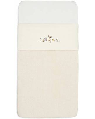 Jollein Lenzuolo per Culla - 100% Cotone - Riverside - 75x100cm Biancheria Culla