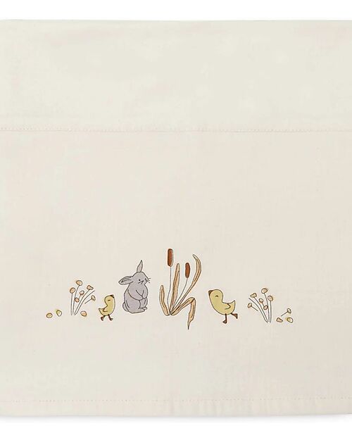 Jollein Lenzuolo per Culla - 100% Cotone - Riverside - 75x100cm Lenzuola e Federe