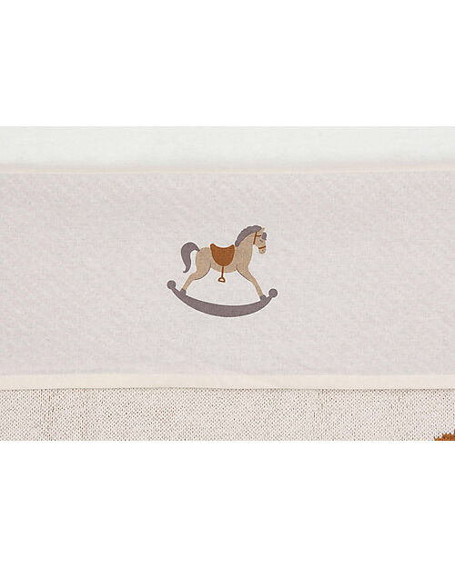 Jollein Lenzuolo per Lettino - 100% Cotone - Nostalgic Ride - 120x150 cm Lenzuola e Federe