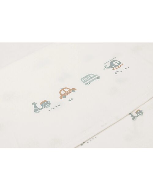 Jollein Lenzuolo per Lettino - 100% Cotone - On The Go - 120x150 cm Lenzuola e Federe