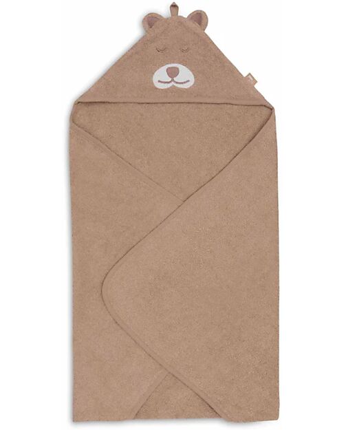 Jollein Mantellina da Bagno in Spugna - Con Cappuccio - 75x75cm - Jungle Jambo - Ghepardo Accappatoi e Asciugamani