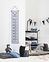 Jollein Misuratore d'Altezza per Bambini in Feltro, Orsetto - Da 70 a 140 cm! Decorazioni da Parete