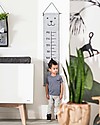 Jollein Misuratore d'Altezza per Bambini in Feltro, Orsetto - Da 70 a 140 cm! Decorazioni da Parete