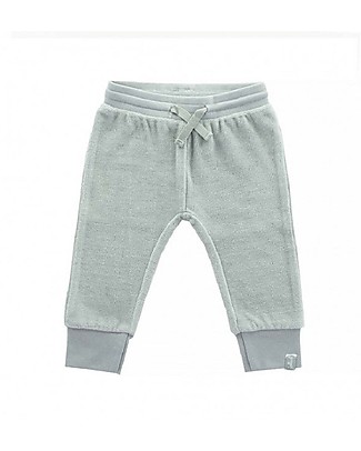 Jollein Pantaloni Lunghi in Ciniglia, Grigio - Cotone Biologico Pantaloni Lunghi