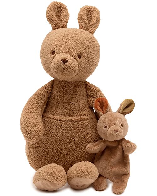 Jollein Peluche con Cucciolo Estraibile - Kangaroots - Morbido e Sicuro Peluche