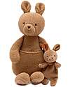 Jollein Peluche con Cucciolo Estraibile - Kangaroots - Morbido e Sicuro Peluche