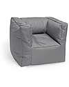 Jollein Poltrona Beanbag - Grigio Tempesta - 46x37x40cm Cuscini Arredo