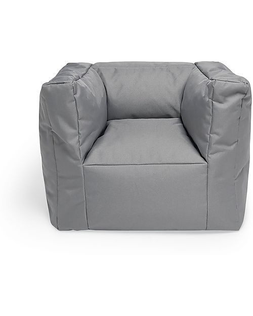 Jollein Poltrona Beanbag - Grigio Tempesta - 46x37x40cm Cuscini Arredo