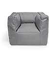 Jollein Poltrona Beanbag - Grigio Tempesta - 46x37x40cm Cuscini Arredo