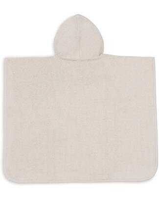 Jollein Poncho da Bagno in Spugna - Charlie il Gatto - Sabbia - 65x62 cm Accappatoi e Asciugamani
