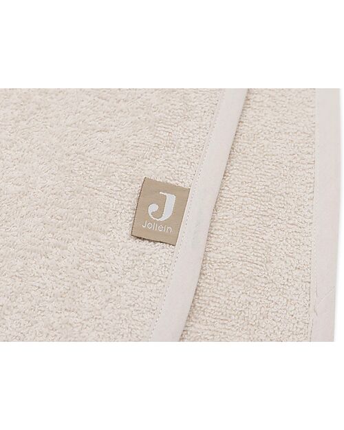 Jollein Poncho da Bagno in Spugna - Charlie il Gatto - Sabbia - 65x62 cm Accappatoi e Asciugamani