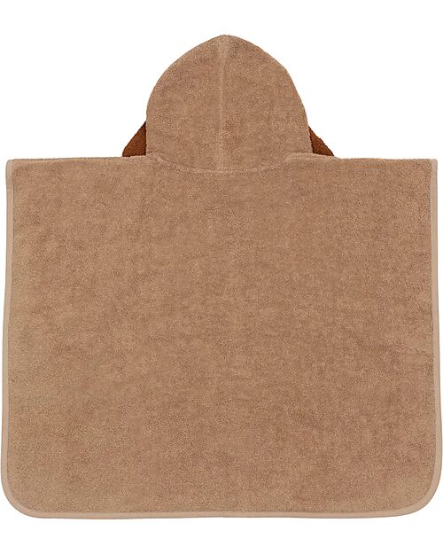 Jollein Poncho da Bagno in Spugna - Diego il Cane - Biscotto - 65x62 cm Accappatoi e Asciugamani