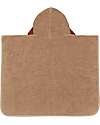 Jollein Poncho da Bagno in Spugna - Diego il Cane - Biscotto - 65x62 cm Accappatoi e Asciugamani
