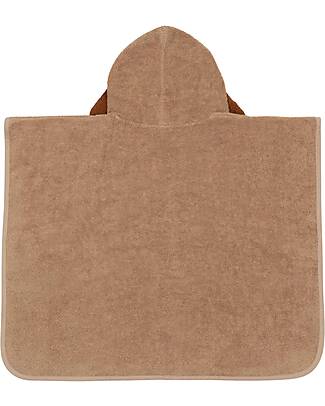Jollein Poncho da Bagno in Spugna - Diego il Cane - Biscotto - 65x62 cm Accappatoi e Asciugamani