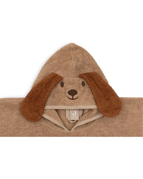 Jollein Poncho da Bagno in Spugna - Diego il Cane - Biscotto - 65x62 cm Accappatoi e Asciugamani