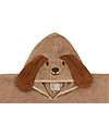 Jollein Poncho da Bagno in Spugna - Diego il Cane - Biscotto - 65x62 cm Accappatoi e Asciugamani