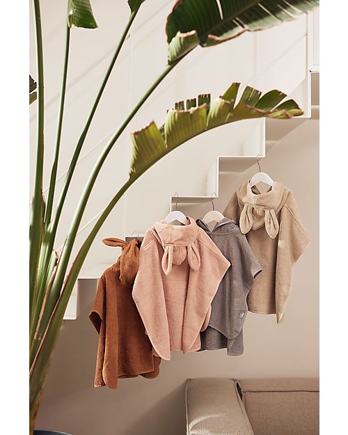 Jollein Poncho da Bagno - Verde Cenere Accappatoi e Asciugamani