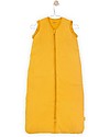 Jollein Sacco Nanna 4 Stagioni con Maniche Staccabili, Costine Giallo - 70 cm Sacchi Nanna