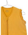 Jollein Sacco Nanna 4 Stagioni con Maniche Staccabili, Costine Giallo - 70 cm Sacchi Nanna
