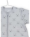 Jollein Sacco Nanna 4 Stagioni con Maniche Staccabili, Leoncino Grigio - 70 cm Sacchi Nanna