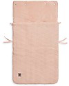 Jollein Sacco Nanna Invernale per Carrozzina e Ovetto - Gruppo 0+ Imbracatura 3/5 - River Knit - Rosa Chiaro Sacchi Passeggino