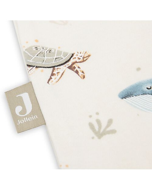 Jollein Sacco Nanna Jersey - Deepsea - Multicolore - 90cm - TOG 0,5 - 100% Cotone Sacchi Nanna