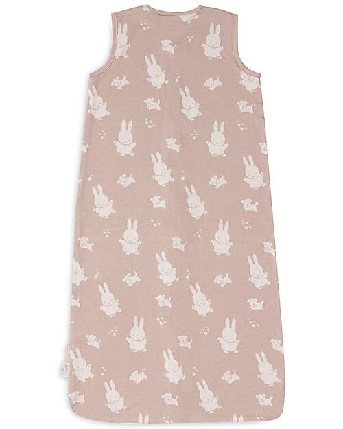 Jollein Sacco Nanna Jersey - Miffy & Snuffy - Wild Rose - 70 cm - TOG 0,5 - 100% Cotone Sacchi Nanna