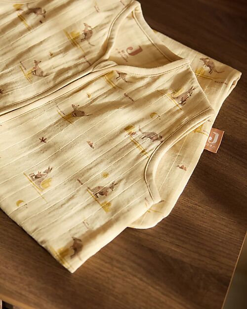 Jollein Sacco Nanna Muslin - Canguri - 90 cm - TOG 0,5 - 100% Cotone Sacchi Nanna