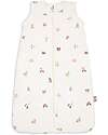 Jollein Sacco Nanna Neonato con Maniche Rimovibili - 90cm - Animal Friends - TOG 2.5/3.5 Swaddle di Mussola