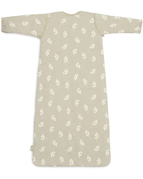 Jollein Sacco Nanna per Bambini con Maniche Rimovibile - Twig - 90 cm - TOG 3 - Verde Oliva - Cotone Sacchi Nanna