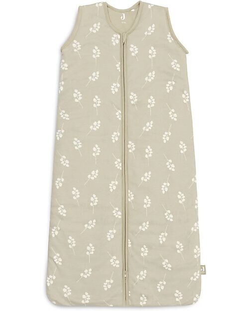 Jollein Sacco Nanna per Bambini con Maniche Rimovibile - Twig - 90 cm - TOG 3 - Verde Oliva - Cotone Sacchi Nanna