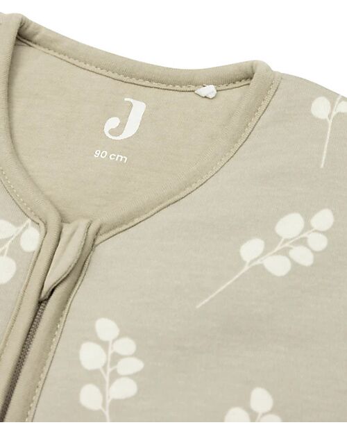 Jollein Sacco Nanna per Bambini con Maniche Rimovibile - Twig - 90 cm - TOG 3 - Verde Oliva - Cotone Sacchi Nanna