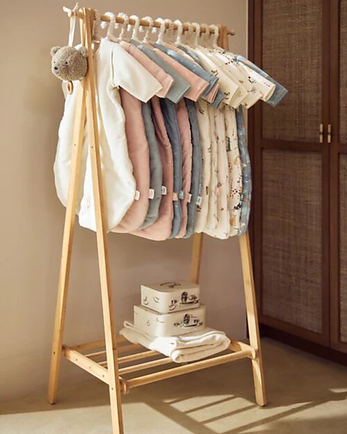 Jollein Sacco Nanna per Bebè con Maniche Rimovibile - Riverside - 70 cm - TOG 3 - Cotone Sacchi Nanna