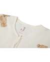 Jollein Sacco Nanna per Bebè con Maniche Rimovibile - Teddy Bear - 90 cm - TOG 3 - Cotone Sacchi Nanna