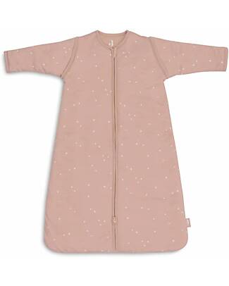 Jollein Sacco Nanna per Bebè con Maniche Rimovibile - Twinkling - Wild Rose - 70 cm - TOG 3 Sacchi Nanna