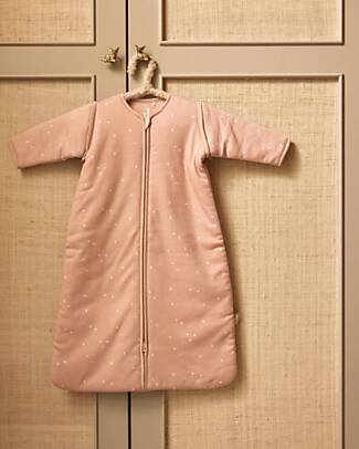 Jollein Sacco Nanna per Bebè con Maniche Rimovibile - Twinkling - Wild Rose - 70 cm - TOG 3 Sacchi Nanna
