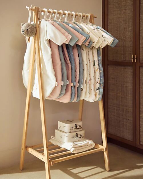 Jollein Sacco Nanna per Bebè con Maniche Rimovibile - Twinkling - Wild Rose - 90 cm - TOG 3 - Cotone Sacchi Nanna