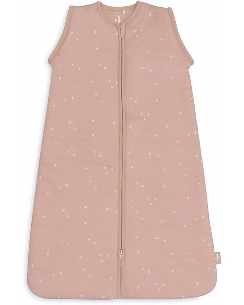 Jollein Sacco Nanna per Bebè con Maniche Rimovibile - Twinkling - Wild Rose - 90 cm - TOG 3 - Cotone Sacchi Nanna