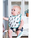 Jollein Set 2 Bavaglini Impermeabili con Velcro, Supereroi Bavagli Impermeabili con Tasca