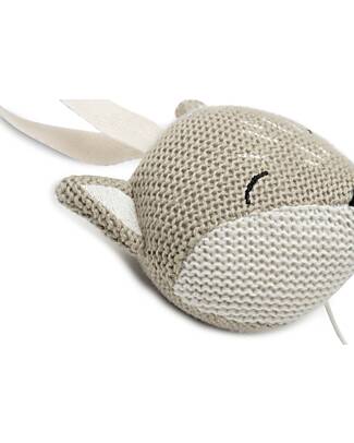 Jollein  Sonaglio Musicale Volpe - Melodia Rassicurante per Neonati Carillon